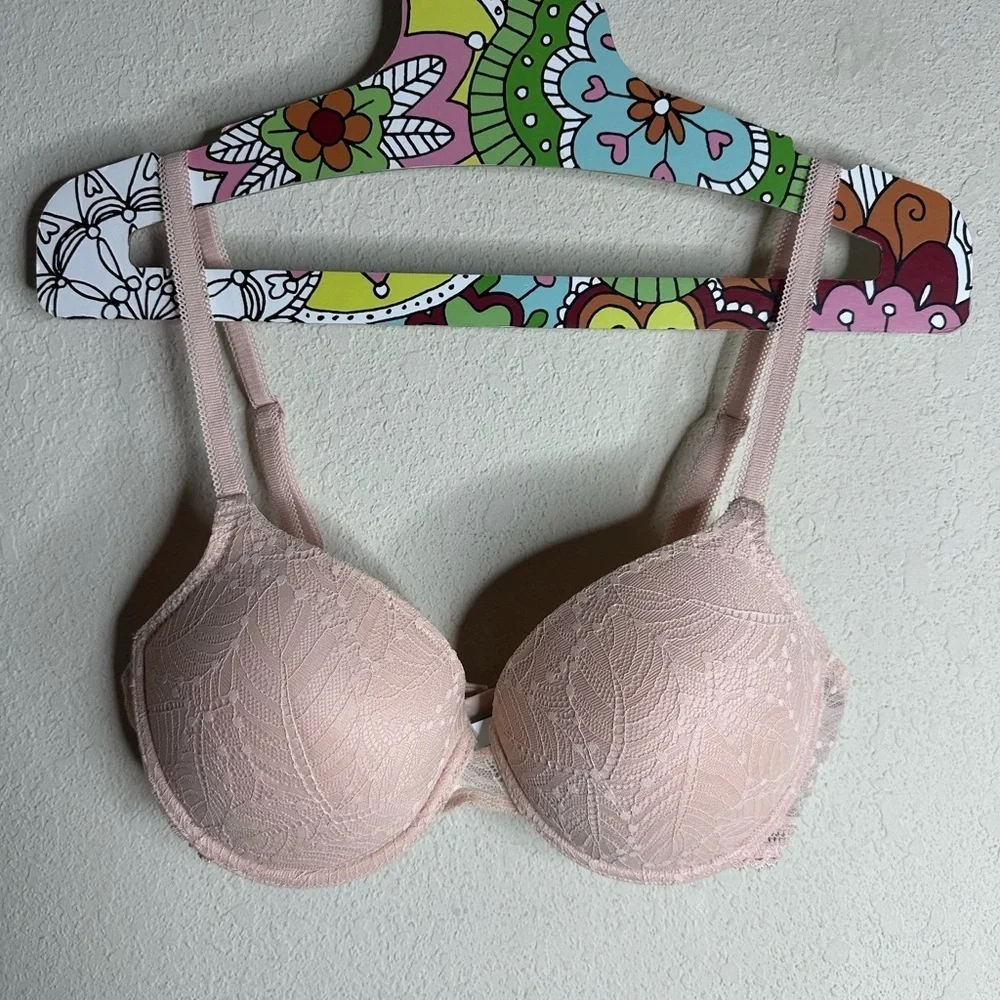 Simone Pérèle Comete Molded Plunge Lined Underwire Bra Size 34C